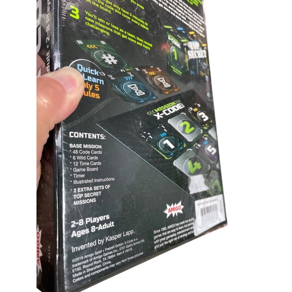 Mission X-Code Board Game By Amigo Games Unused in sealed box SKU 9346 - Picture 5 of 7